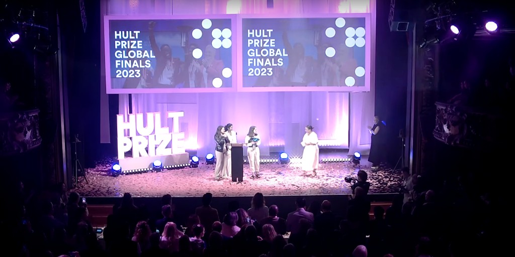 WegePrize's tweet photo. They did it!!! Congratulations to Banofi Leather and the Wege Prize alums involved in winning the 2023 @HultPrize! It's been great being a part of your journey and watching it continue to reach new heights. We can't wait to see what's next! https://t.co/IBTE7pyGJC