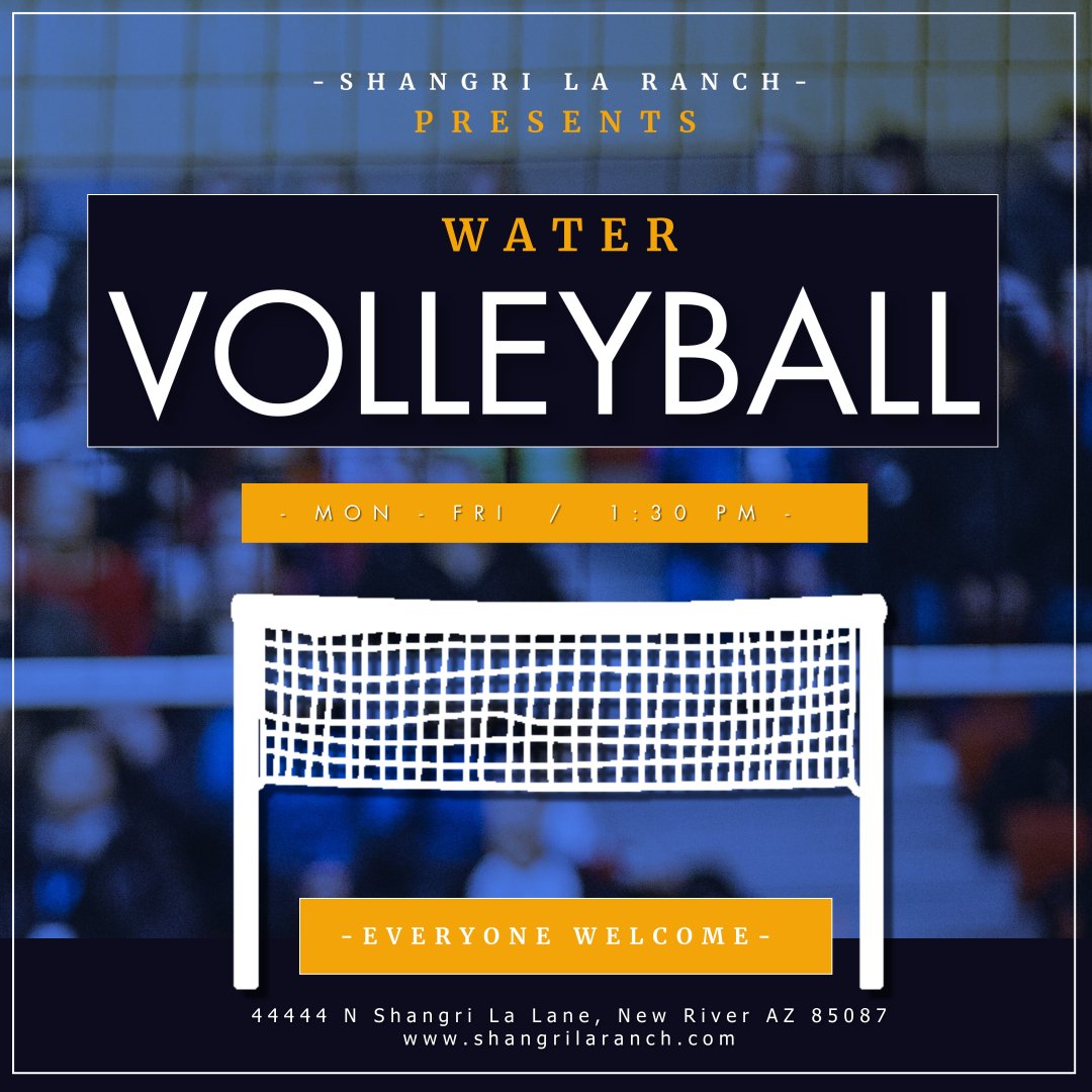 SLRNude's tweet image. 🏐💦 It&apos;s time for some Water Volleyball! All members and overnight guests are invited to join the fun every weekday at 1:30 PM. Let&apos;s get splashing! #WaterVolley #FunInThePool shangrilaranch.com
