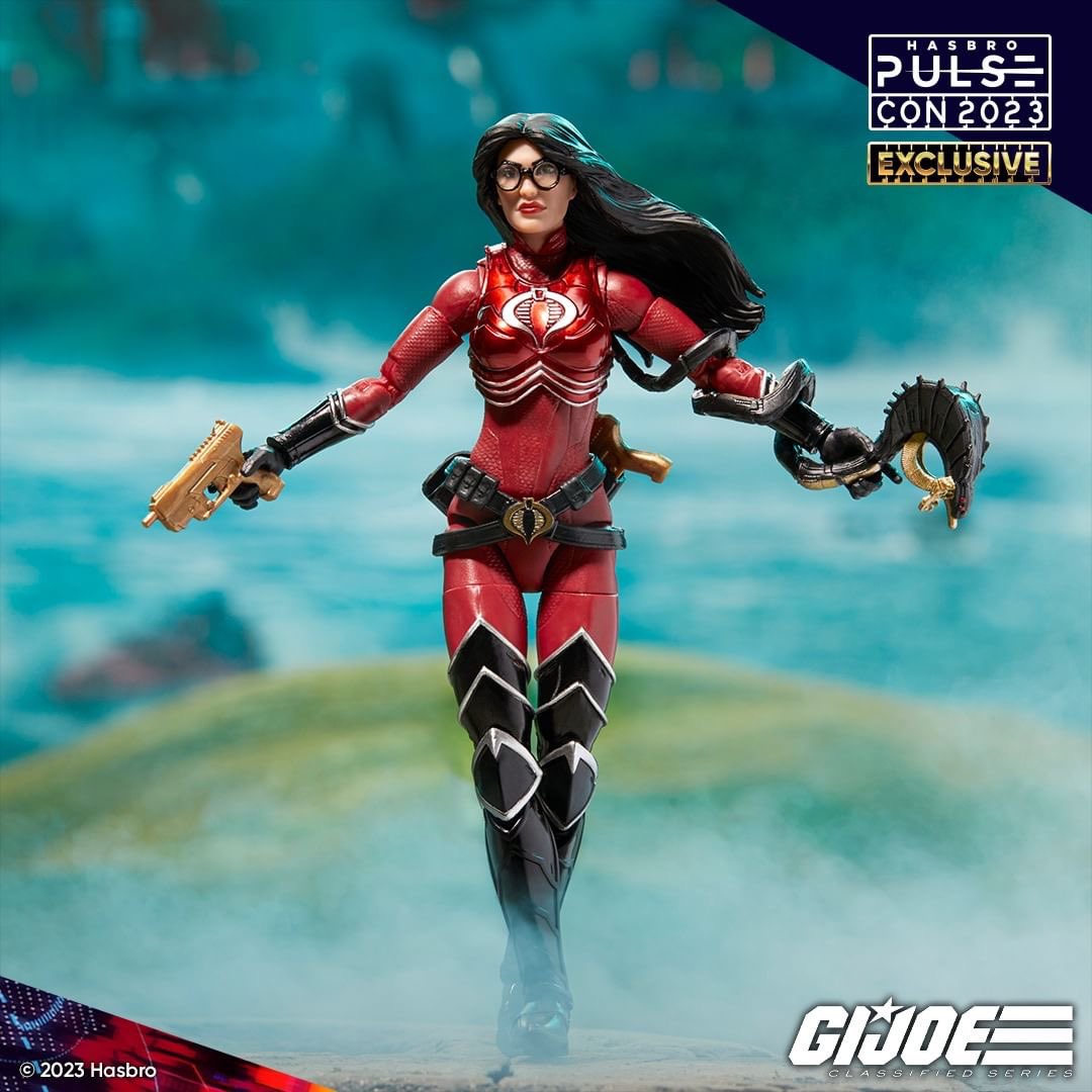 collectxdestroy's tweet image. Lookout, #GIJoe fans! The Crimson Strike Team is ready to seize control within Cobra. Featured at #HasbroPulseCon, the Crimson Strike Team is coming to the G.I. Joe Classified Series for the first time ever! This multi-pack comes with Baroness, Tomax and Xamot along with 27…