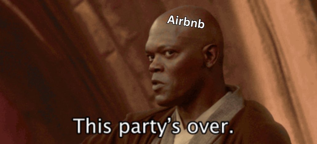 1/ Airbnb has cut down on the number of ragers at its rentals by 55%, thanks to AI.

The company first banned parties back in 2020 and since then, has been working on an algorithm that essentially tattle-tales on renters looking to party.  

Let's get into it.