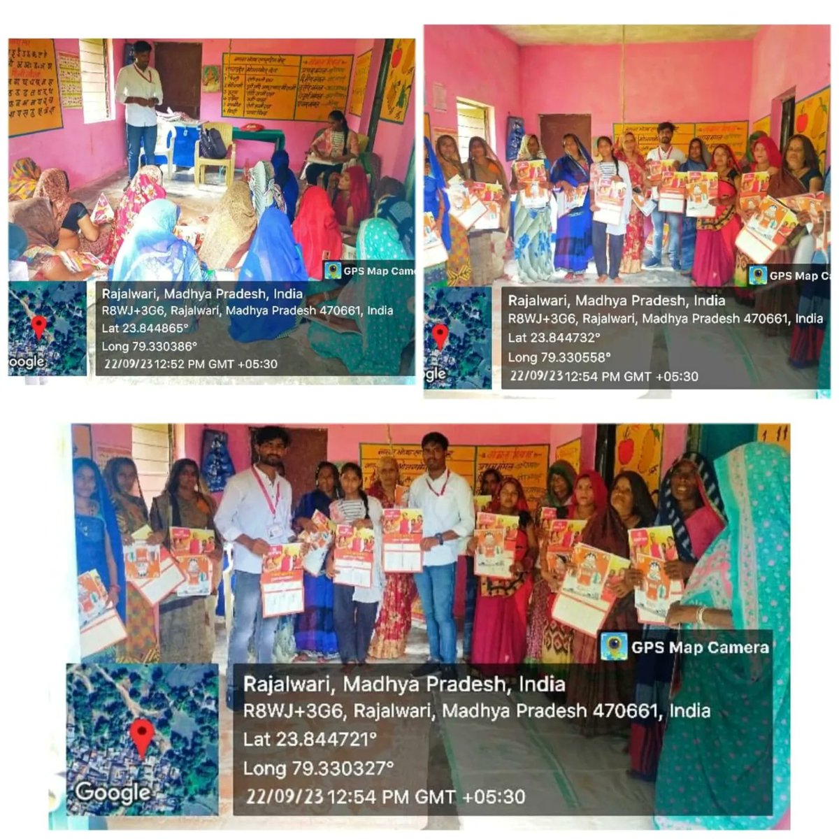 cmyipdamoh's tweet photo. पथरिया ब्लॉक के जनसेवा मित्रो द्वारा महिला चौपाल लगाकर किया जा रहा ग्रामीणों को शासकीय योजनाओं से अवगत करने का और जागरूकता फैलाने का काम।@CMMadhyaPradesh @ChouhanShivraj @CMYIP_ @Connect_Lokesh @JansamparkMP @ig_saurabh https://t.co/WK4e5vqu4k