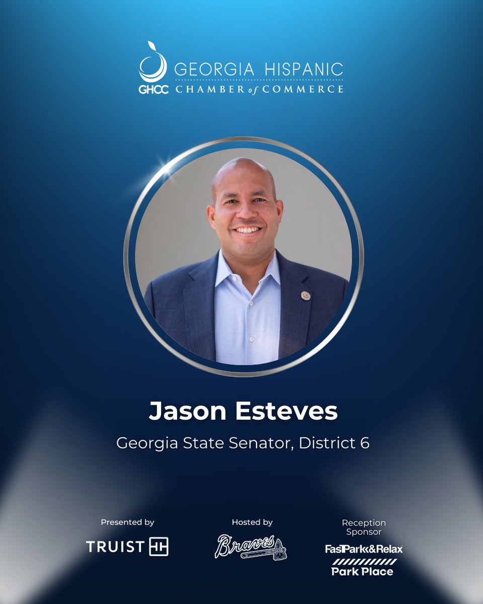 GHCC_news's tweet photo. @IreneDazBazn1 @jaime_rangel91 @FWDus @jasonanavitarte 🏆 @jasonesteves , Georgia State Senator, District 6 ⁣⁣⁣⁣

#50latinosmasinfluyentes #latinopower #GeorgiaLatinoLeaders #businesslawyer https://t.co/lAjCaONp0e