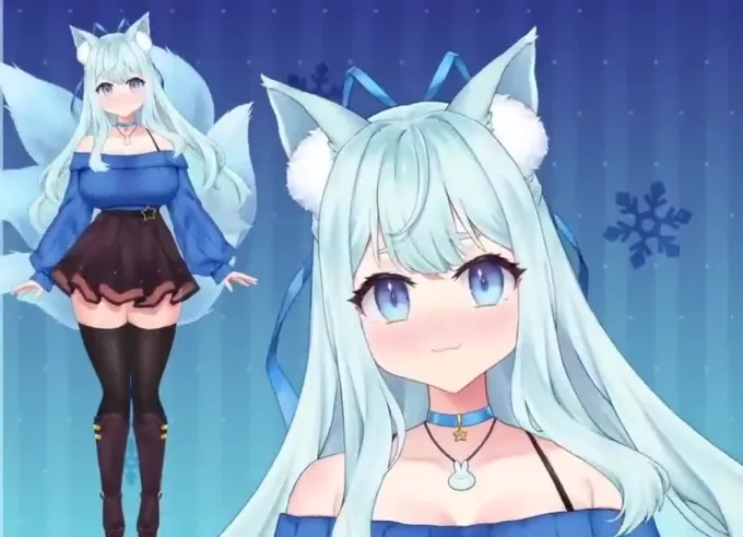 _rebecca_Artist's tweet photo. Hey everyone need an Vtuber model DM me more info #Vtuber #VTuberUprising #VTuberEN #vtubercommissions #Vtuber??? #VtubeStudio #VTuberPromReference https://t.co/gZBbKzXEFu