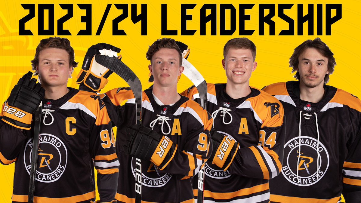 We’re excited to announce our leadership group for the 2023/24 VIJHL season!

Captain :
Tanner Nyland

Alternate Captains :
Tanner Truswell
Cameron McKenzie
Darian Feser

#NewEra