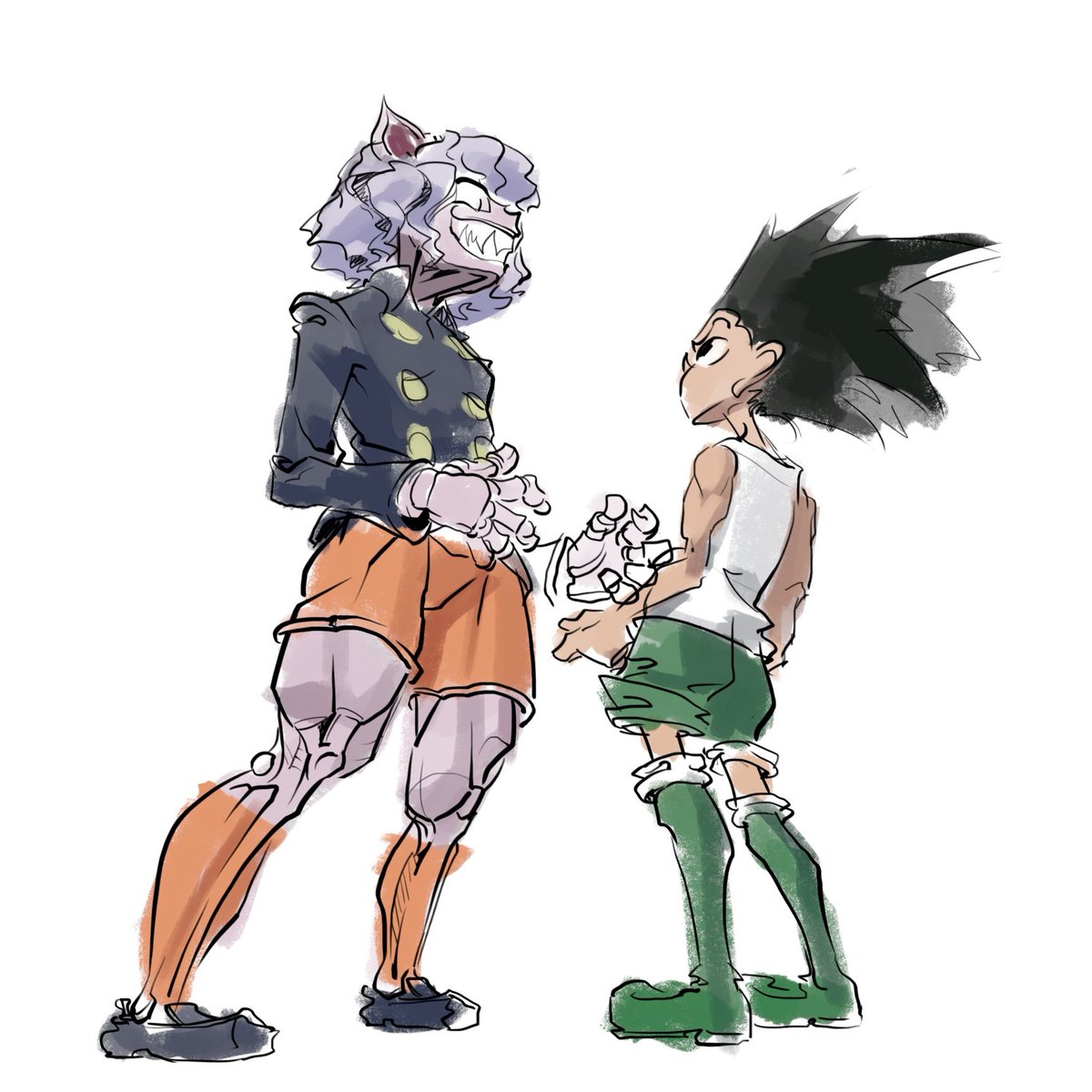 shabbyrtist's tweet photo. #hxhfanart #neferpitou https://t.co/dPJuNpNHjh