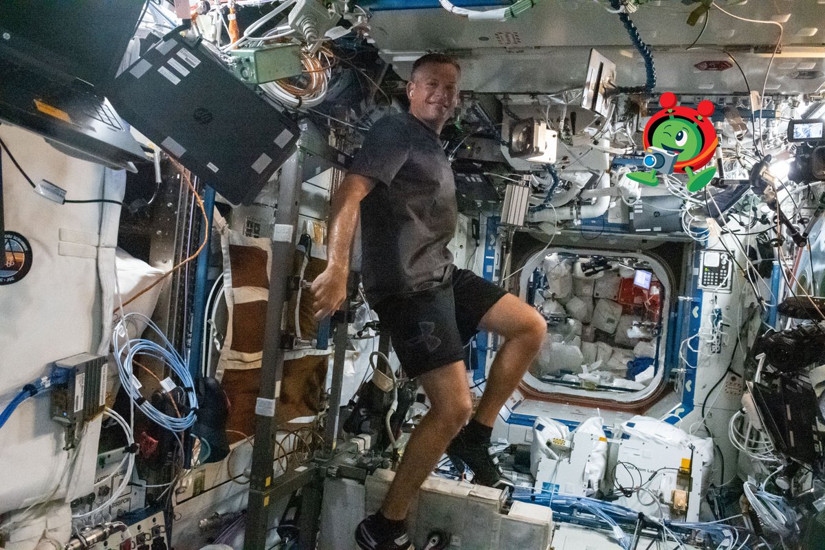 Paxi_ESAKids's tweet photo. ⏰🚨 We've got a super cool #SpaceGalleryCompetition going on! You still have just a little over a week to join in the fun and get the chance to send your art to the @Space_Station! 🎨🌍👨🚀
All you have to do is get creative and show our awesome astronaut friend @Astro_Andreas your absolute FAVOURITE place on Earth! 🌏🎨Let's remind him of his beautiful home planet together! 🏡❤️
See, Andreas is already warming up to capture your incredible artwork in #space! 📸🚴♀️🔥
Don't miss out on this out-of-this-world opportunity! 🌟
Check out all the details and submit your art here: 👇
https://t.co/c9NyB8jdIp
#ESA #SpaceGallery #KidsArt #FavouritePlace #Earth