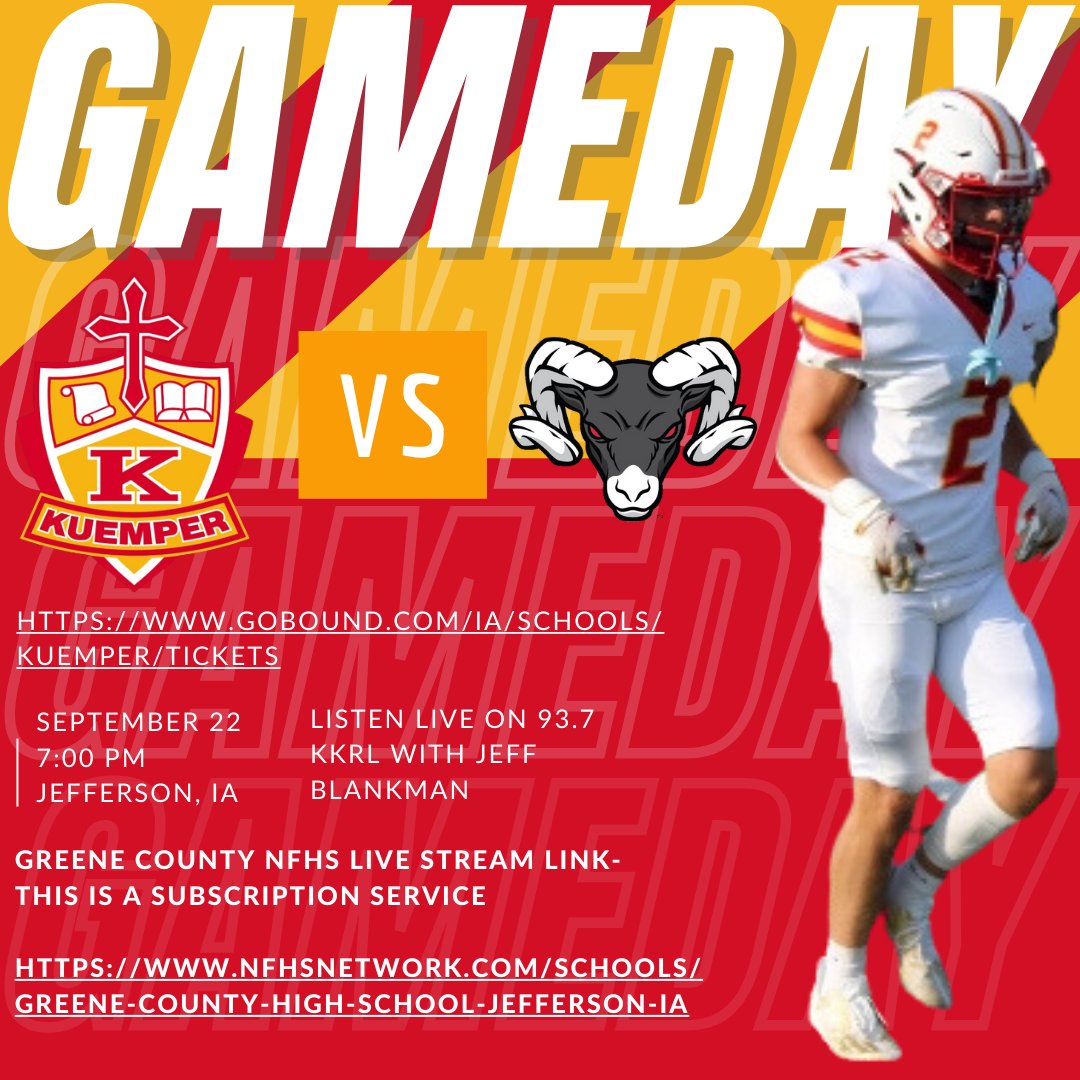 _KnightLife's tweet photo. Who's your pick for tonight's game? Are you #TeamKnights or #TeamRams? π€ Let us know in the comments, and join the conversation using #FridayNightLights. π£π #kuemperknights https://t.co/eNP5uUDTJ5