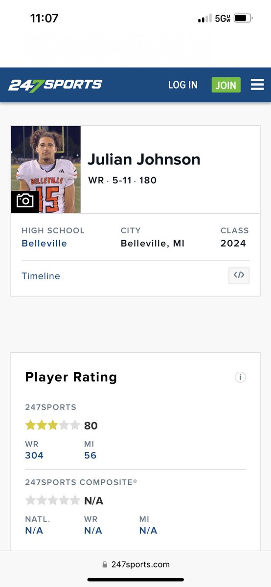 Blessed to be ranked a 3⭐️<a href="/247Sports/">247Sports</a>