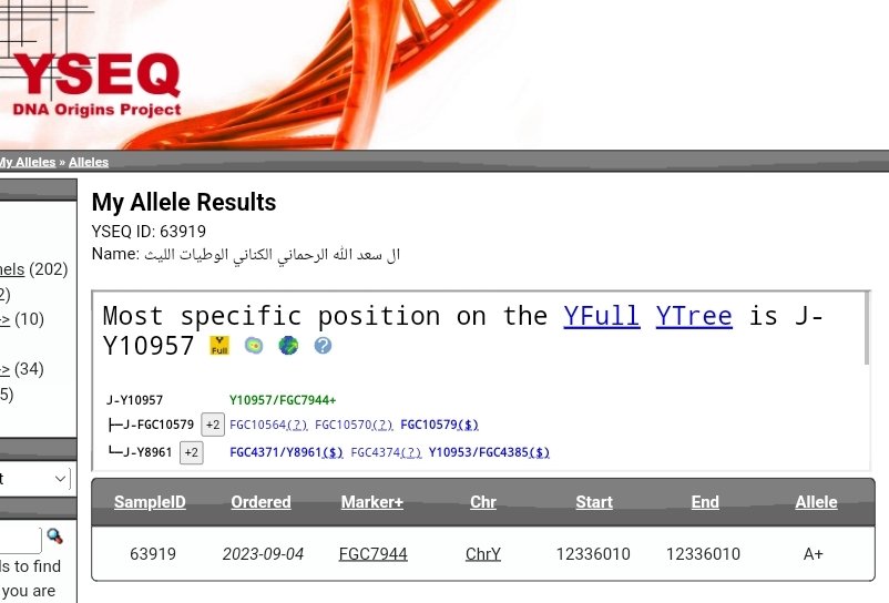 ‏مشروع قريش الجيني Quraish DNA Project tweet media