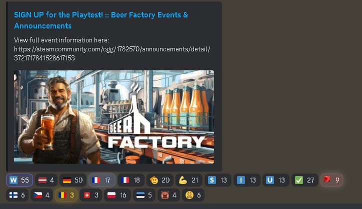 PucybutM's tweet photo. @marioLTerm Discord Beer Factory też żyje - jakieś info odnośnie premiery @CFGmain ? https://t.co/rkxW4YBtTz