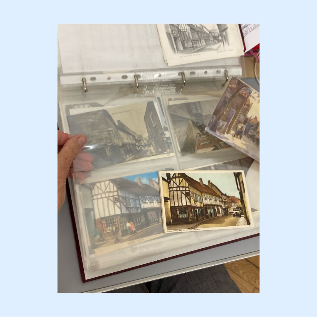 sandwichmuseum's tweet photo. We're going to start sharing what we've been up to every week #InTheCollectionStore. Today, volunteers were working through postcards of the town and court session documents!
#museumcollection #localmuseum #sandwichtown #visitsandwich #visitkent #postcard https://t.co/NbHgkKD8H0