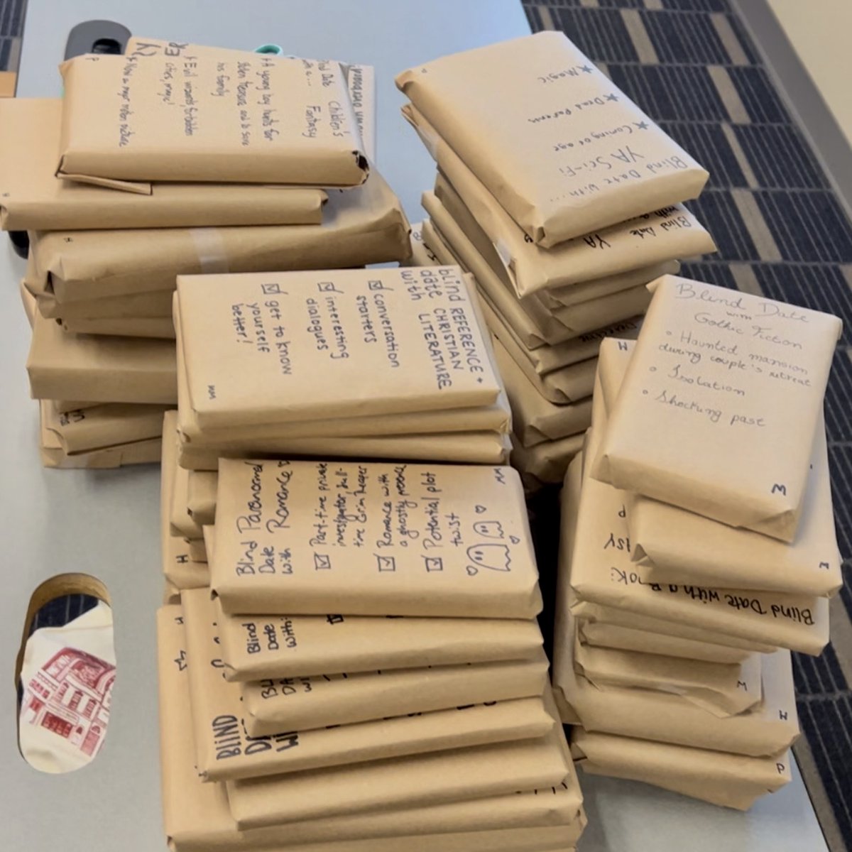 This Saturday, Sept. 23rd, four of our current SU Press students will be manning a booth at the Market Street Festival hosted by <a href="/DowntownGrove/">Downtown Selinsgrove</a>! In association with <a href="/susqufuse/">susquehanna fuse</a>, they will be selling “blind dates” with books of all genres 📚💝

Hope to see you there!