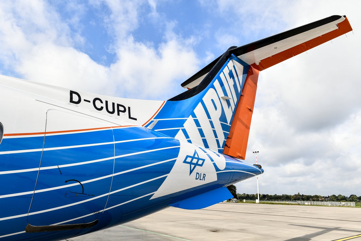 DLR_en's tweet photo. 🛫 Welcome to DLR’s research fleet, #UpLift! 🤗
Together with @Deu_Aircraft, DLR converted the #Do328 into a flying #hydrogen test lab – funded by @BMWK. On display for the first time at the 3rd #NationalAviationConference in Hamburg. 👀 https://t.co/k0U1kmMz3Q
