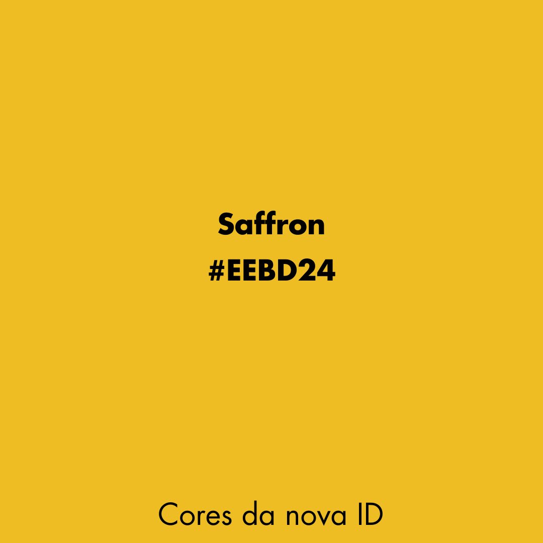GADesigning's tweet image. Esse é o amarelo Saffron, uma cor vibrante para essa nova paleta. 🧡✨ #saffronyellow #coramarelo #yellow #designgrafico #graphicdesigner