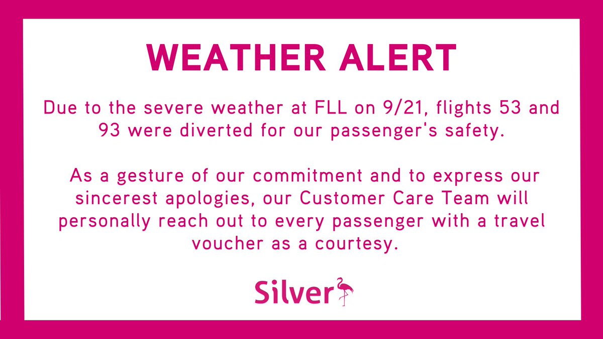 Silver Airways tweet media
