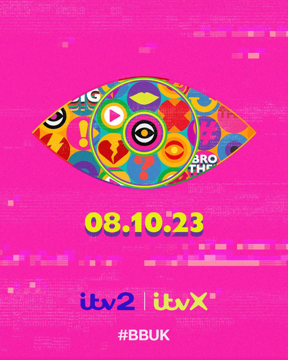 bbuk's tweet photo. 👁️Big Brother is coming👁️

8th October, 9pm on ITV2 and @ITVX

#BBUK https://t.co/DXP0BVqQl5