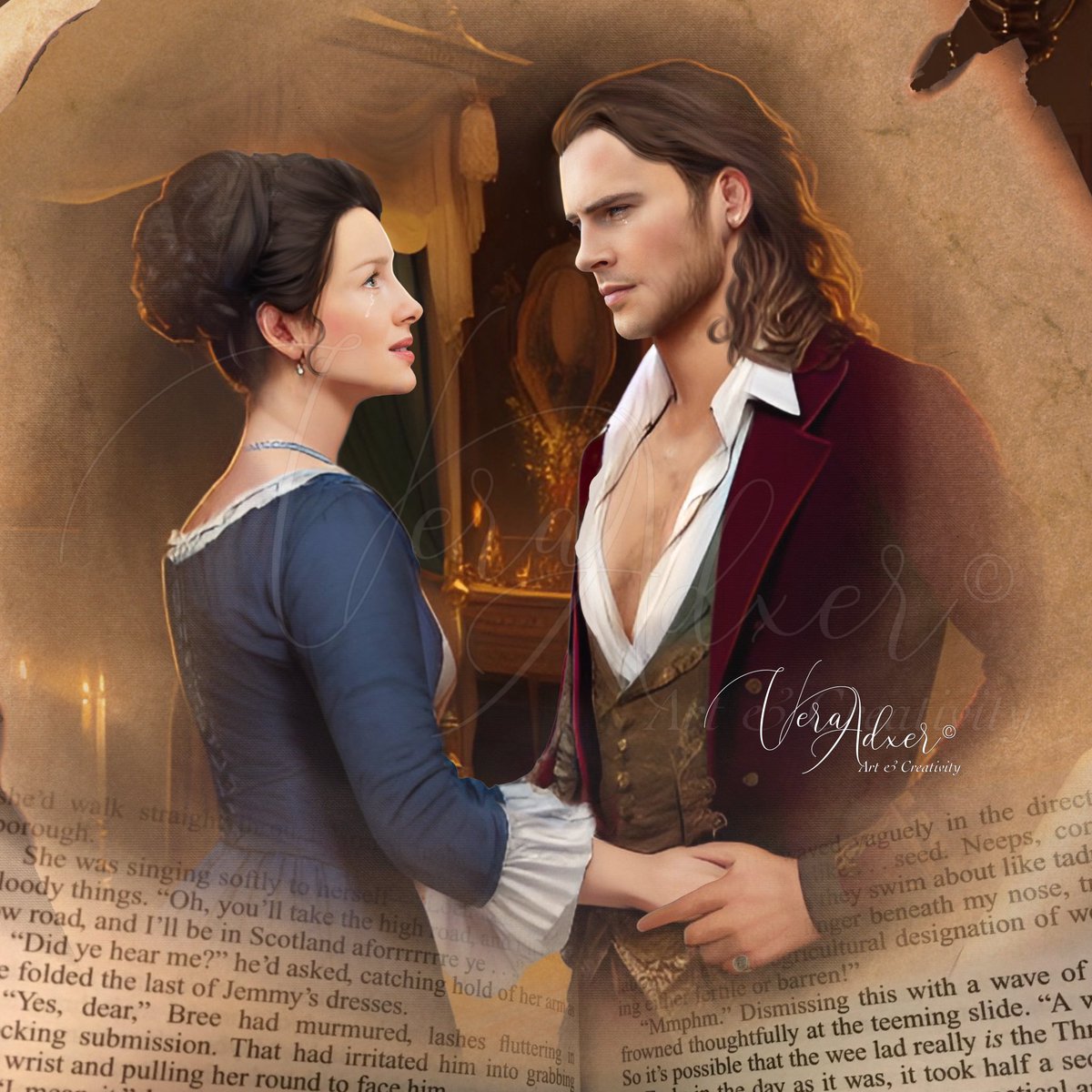 VeraAdxer_Art's tweet image. #outlander 
I stood up, slow, as though I were underwater.
"I will not mourn him alone tonight," he said roughly, and closed the door…”@Writer_DG 

What do you think? will happen?