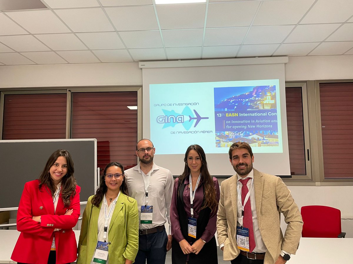 Yesterday GINA researchers presented their advances in ATM and AI in <a href="/EASN_Conference/">EASN International Conferences</a> at Salerno University. <a href="/aeroespacialUPM/">ETSIAE - UPM</a> <a href="/aeroespacialUPM/">ETSIAE - UPM</a>