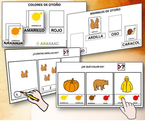 ✍️🍂🗒''El Otoño.' con #pictogramas de ARASAAC. 🔗Material disponible en la bio arasaac.org. ➡️💻arasaac.org/materials/es/5… 🫶¡¡¡Muchas gracias; Eva, por compartir con ARASAAC!!!