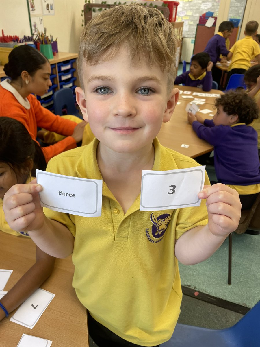 MissDunworthLHS's tweet photo. Some great work this morning from Team Elm, matching and writing numbers as words! 1️⃣✍🏼 @missmcnamaralhs @HeadLHS @LHS_Watford @MathsLHS https://t.co/sAE63cCvrr