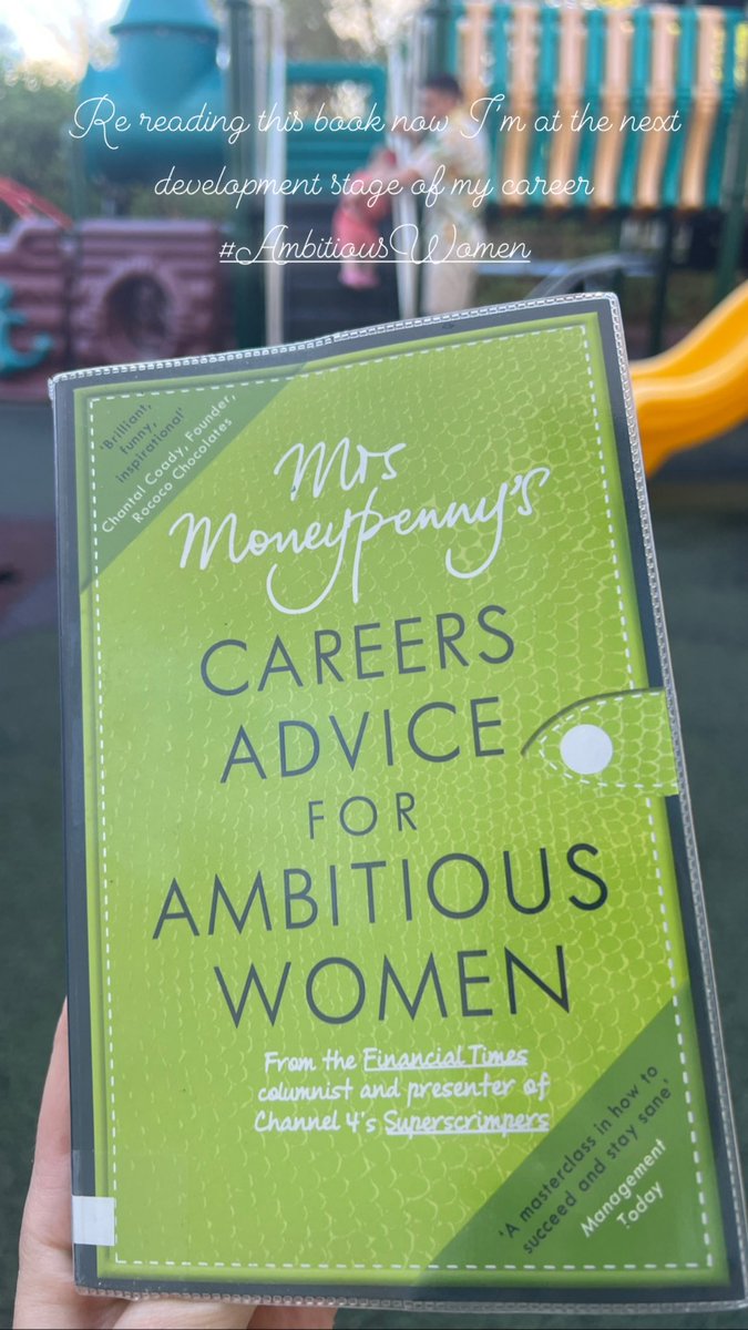 I’m enjoying re-reading this book on holiday now I’m at the senior development stage of my career #ambitiouswomen <a href="/HeatherMcG_hwud/">Dame Heather McGregor</a>