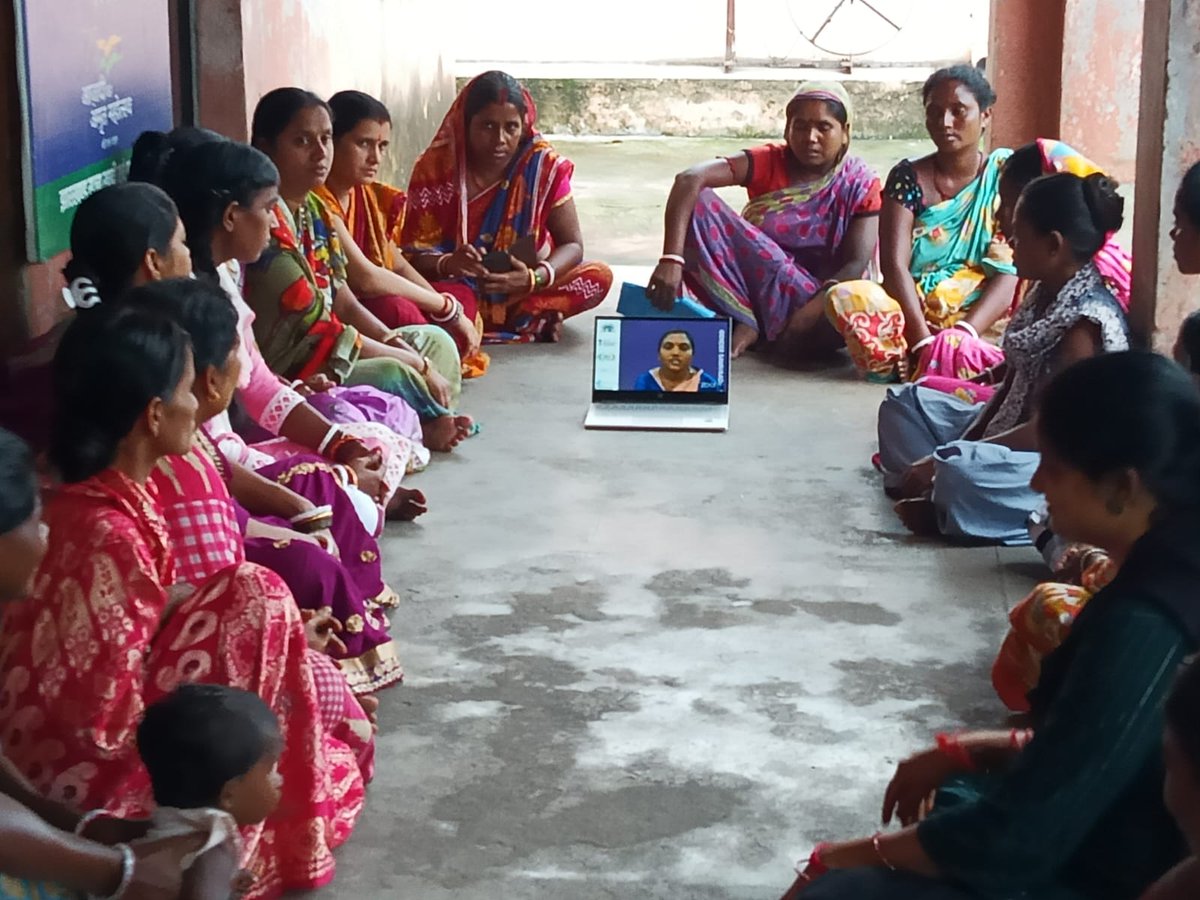 DAY_NRLM's tweet photo. #Gender equality remains at the core of DAY-NRLM's mission. It is uniquely positioned with its more than 9 crore household level reach to unpack this problem and find pathways to respond to Gender Based Violence through coordinated efforts. #genderSamvaad https://t.co/zQ9auNru3y