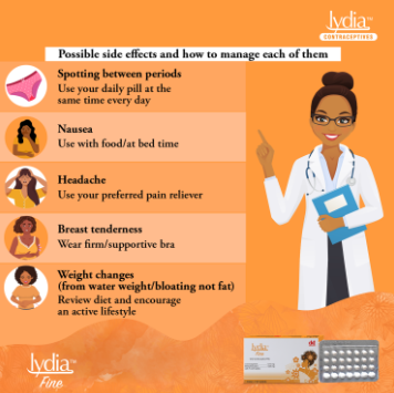 radiowestug's tweet photo. SPONSORED:
Ladies on Lydia Fine do enjoy additional health benefits and most of them experience no or very few side effects; if they do, they are usually mild and resolve within a few months of using the oral contraceptive.
#LydiaContraceptives
#YourLoyalLifePartner https://t.co/3lTCNlU0R7