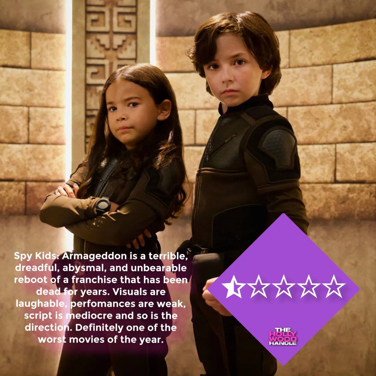 HollywoodHandle's tweet image. #SpyKidsArmageddon is terrible.

Read our review: bit.ly/SpyTHH
