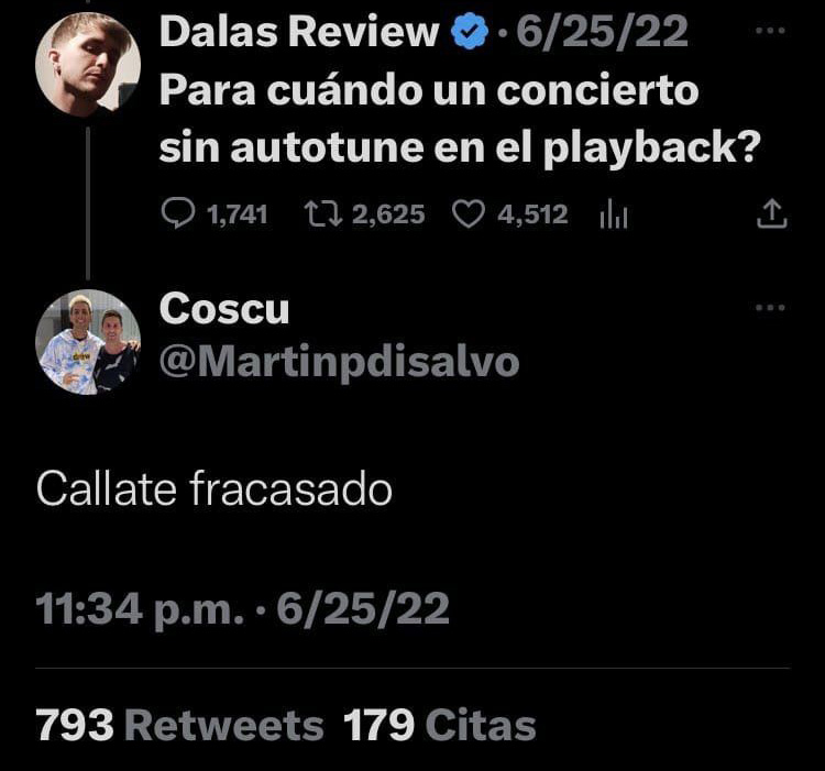 EishiVIP's tweet photo. El primer vídeo de Dalas sobre Coscu se subió 2 días después de que Coscu le dijese ''cállate fracasado'' por twitter.

Coscu se lo dijo el 25 de Junio, el primer vídeo de Dalas es del 28 de Junio.

Demostrando que hace esto por puro ardor.

Dalas no es ningún justiciero. https://t.co/KQXgBrvtsD