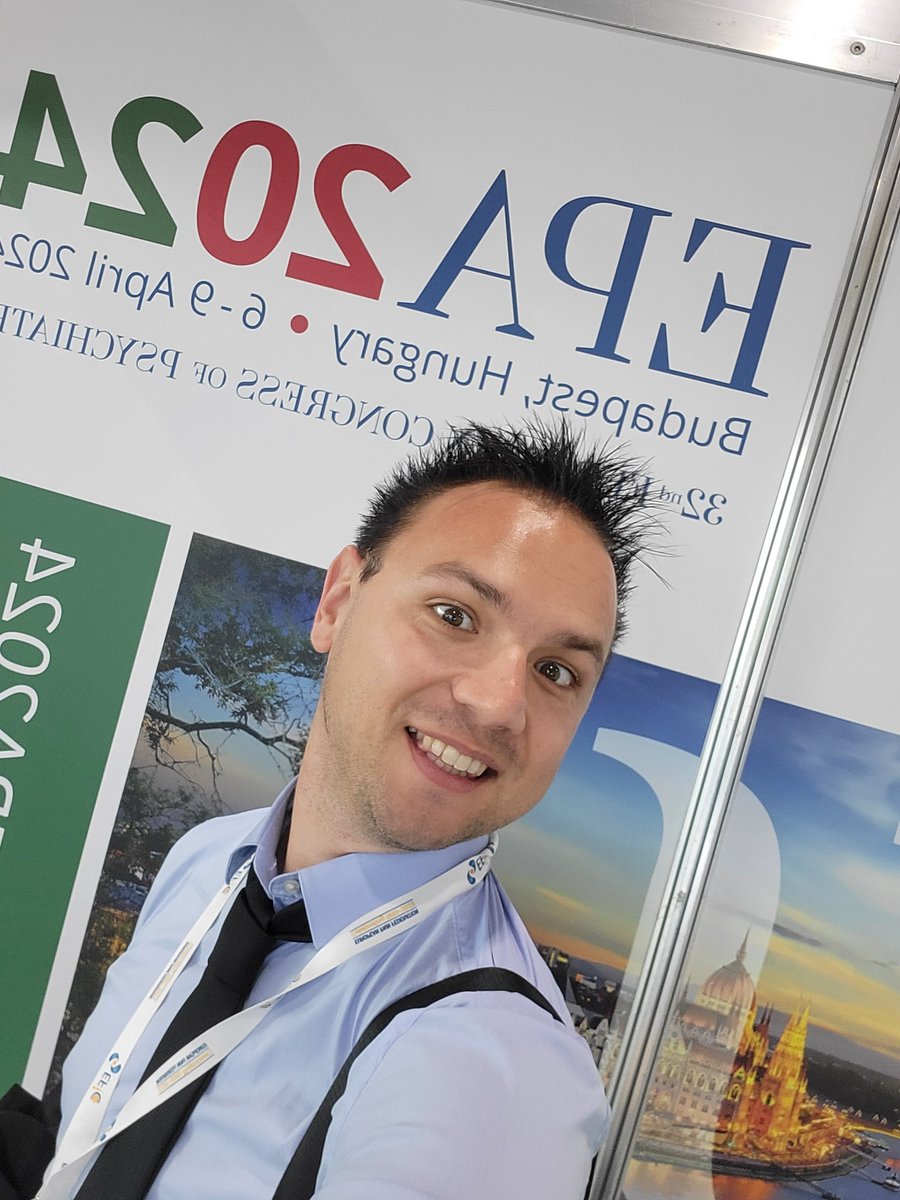 Matej Stuhec (@matejstuhec) on Twitter photo Speaker at <a href="/EFIC_org/">European Pain Federation EFIC®</a> congress in Budapest about treatment protocols in old patienets with mental disordes, including clinical pharmacists. Happy to see <a href="/Euro_Psychiatry/">European Psychiatric Association</a> desk. See you at EPA 2024 in Budapest. Speaker at <a href="/EFIC_org/">European Pain Federation EFIC®</a> congress in Budapest about treatment protocols in old patienets with mental disordes, including clinical pharmacists. Happy to see <a href="/Euro_Psychiatry/">European Psychiatric Association</a> desk. See you at EPA 2024 in Budapest.