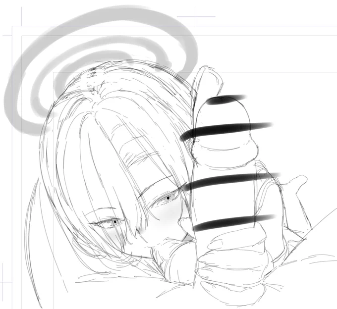落書き(?)アスナ 