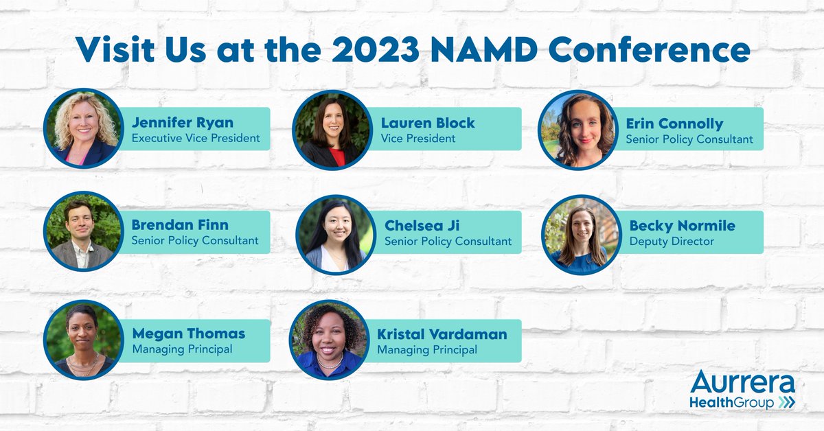 We are proud to sponsor <a href="/statemedicaid/">NAMD</a>'s Fall 2023 Conference October 1-3 in Washington D.C. engaging with peers and leading experts in the Medicaid community. Will we see you there? Let’s connect! 
#Medicaid #NAMD