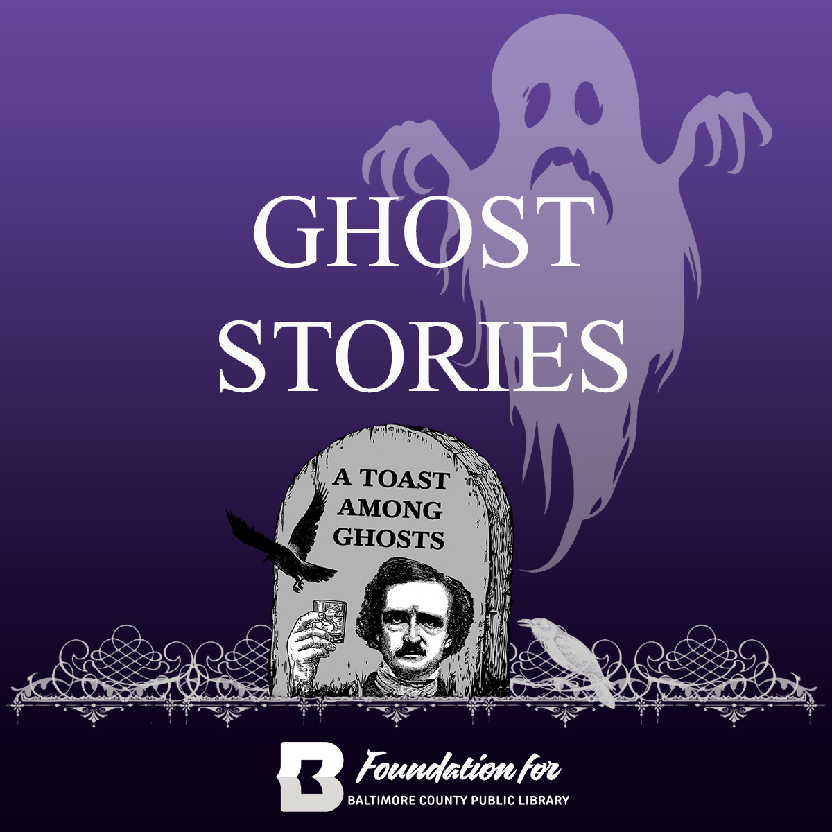 Foundation4BCPL's tweet photo. Gather 'round the Ghost Story Fire Pit for spine-tingling tales of the dead! Hear stories from our professional scarers and the winners of our Tales of the Dead Short Horror Story contest. Tickets: https://t.co/asELM7cHAT https://t.co/PEWgDo5Grt