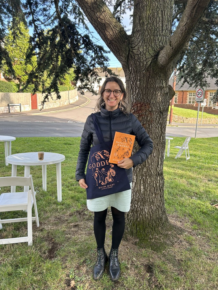 Prof Jo Smith (@jorosmith) on Twitter photo Going to hear Natalie Haynes talk about Greek goddesses with my favourite Greek Goddess <a href="/IKapantai/">ioanna kapantai (Anna- she/her)</a> Going to hear Natalie Haynes talk about Greek goddesses with my favourite Greek Goddess <a href="/IKapantai/">ioanna kapantai (Anna- she/her)</a>