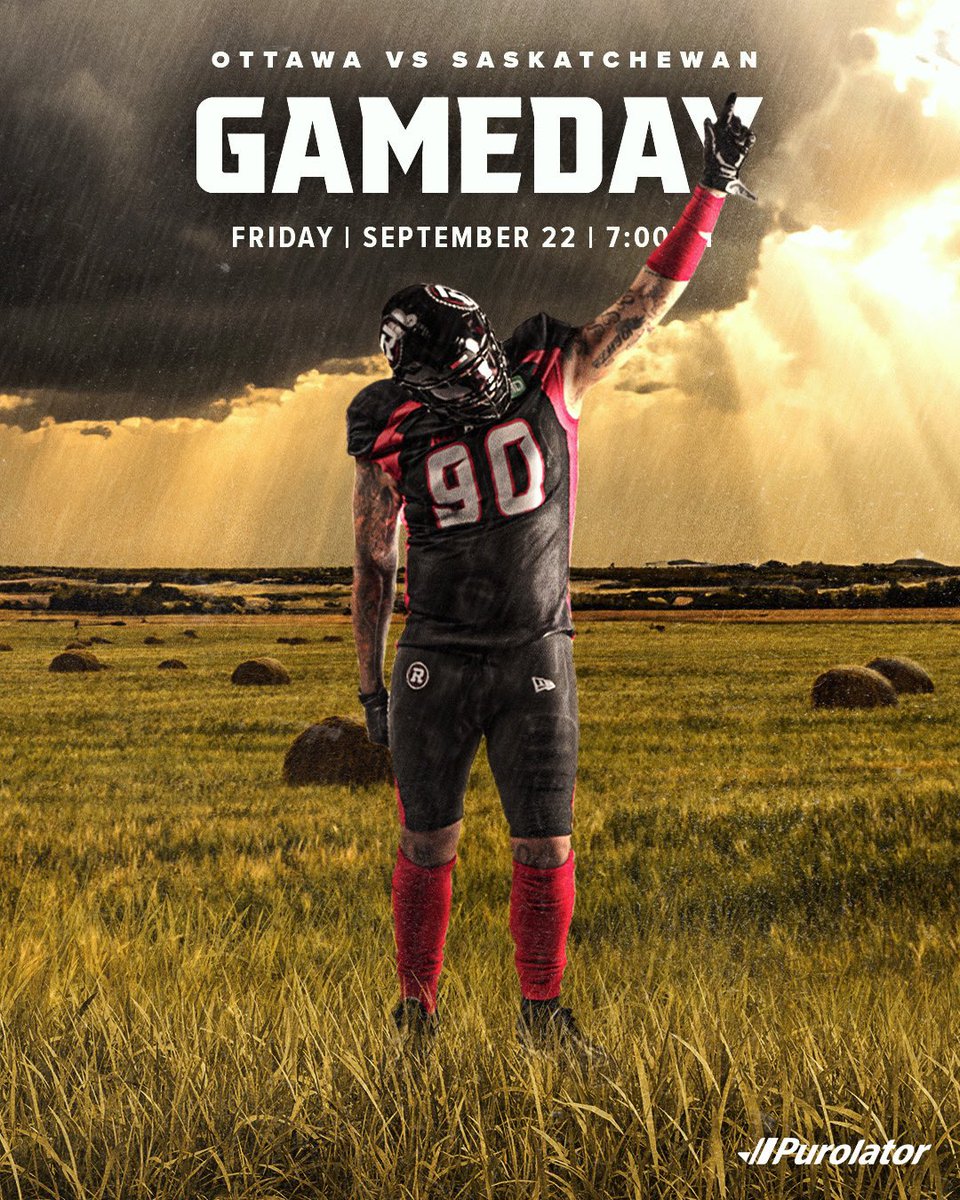 Ottawa REDBLACKS (@redblacks) on Twitter photo GAME DAY‼️
Don’t forget to bring a non-perishable food item for our <a href="/PurolatorInc/">Purolator 🇨🇦</a> Tackle Hunger Game.
#ALLIN | 🎟️: bit.ly/453wmhZ GAME DAY‼️
Don’t forget to bring a non-perishable food item for our <a href="/PurolatorInc/">Purolator 🇨🇦</a> Tackle Hunger Game.
#ALLIN | 🎟️: bit.ly/453wmhZ