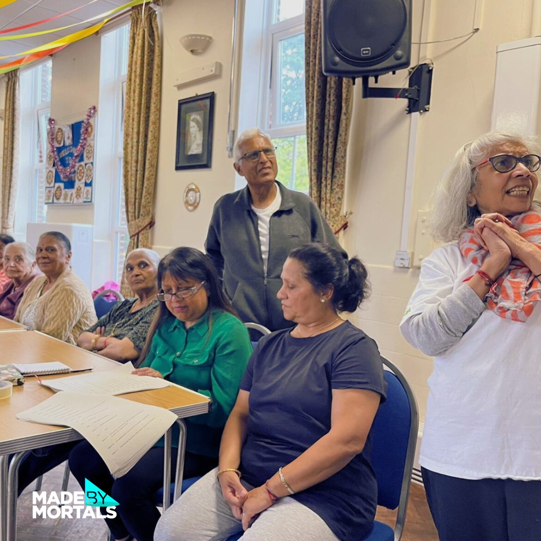 We're having a great time working with our Ashton-based friends Dipak Dristi social group on an upcoming episode of our children's podcast Armchair Adventures! We can't wait for you to hear the wonderful story they've developed with us. #participatoryarts