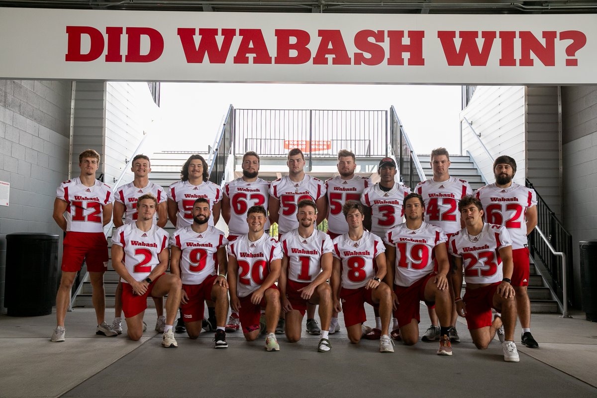 <a href="/WabashFB/">Wabash College Football</a> plays Oberlin Sat. at 2 p.m. at Little Giant Stadium in the 2023 home and <a href="/NCAC/">NCAC</a> opener. In addition to being part of the College's annual Homecoming festivities, the seniors on the 2023 team will be honored before kickoff.

Preview - bit.ly/45SWKw9

#WAF