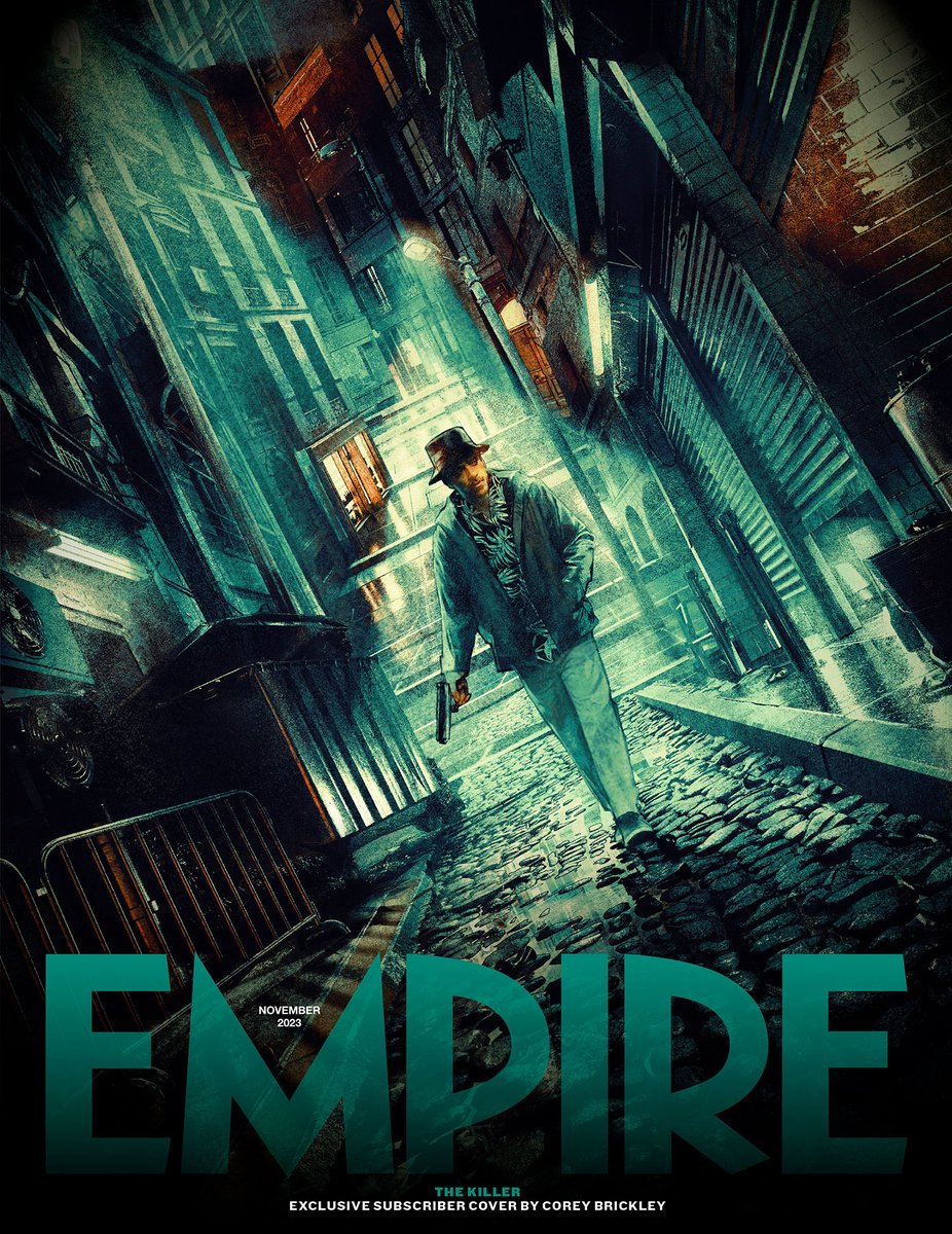 The subscriber cover for our special David Fincher issue is a noir-ish vision of Michael Fassbender’s titular assassin from #TheKiller, stalking cobbled streets for his next target. Illustrated exclusively for Empire by @CoreyBrickley.

READ MORE: empireonline.com/movies/news/em…