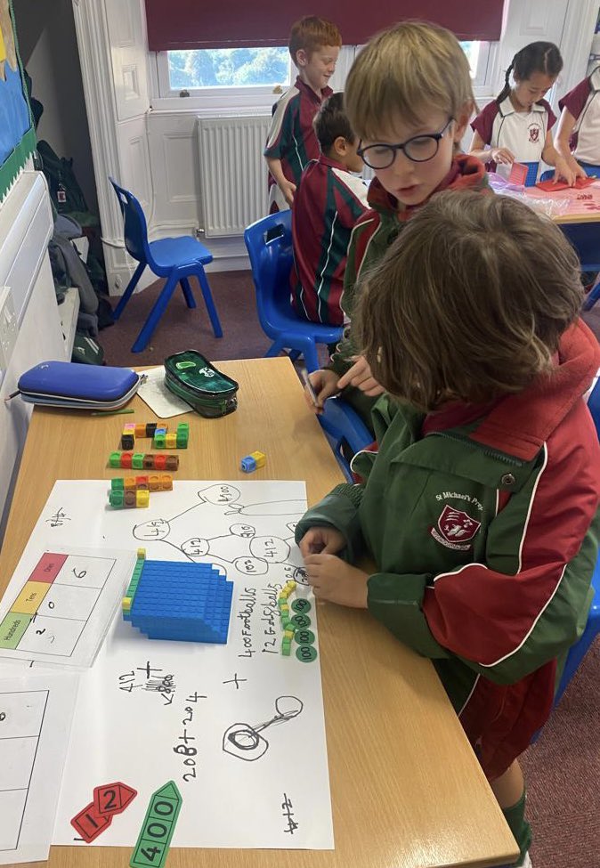 StMichaels_Prep's tweet photo. Year 3 have been showing flexibility in their knowledge of place value this week โ๐ฐ
They have been challenged to create an exhibit for the new Maths Museum.
What creativity in thinking!
#maths #mathslesson #year3 #prepschool #independentschool #sevenoaks #otford #kent https://t.co/aXhh4G1uJ9