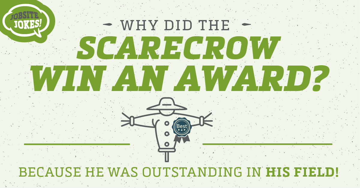 These #JobsiteJokes probably aren't winning any awards, though. 😅