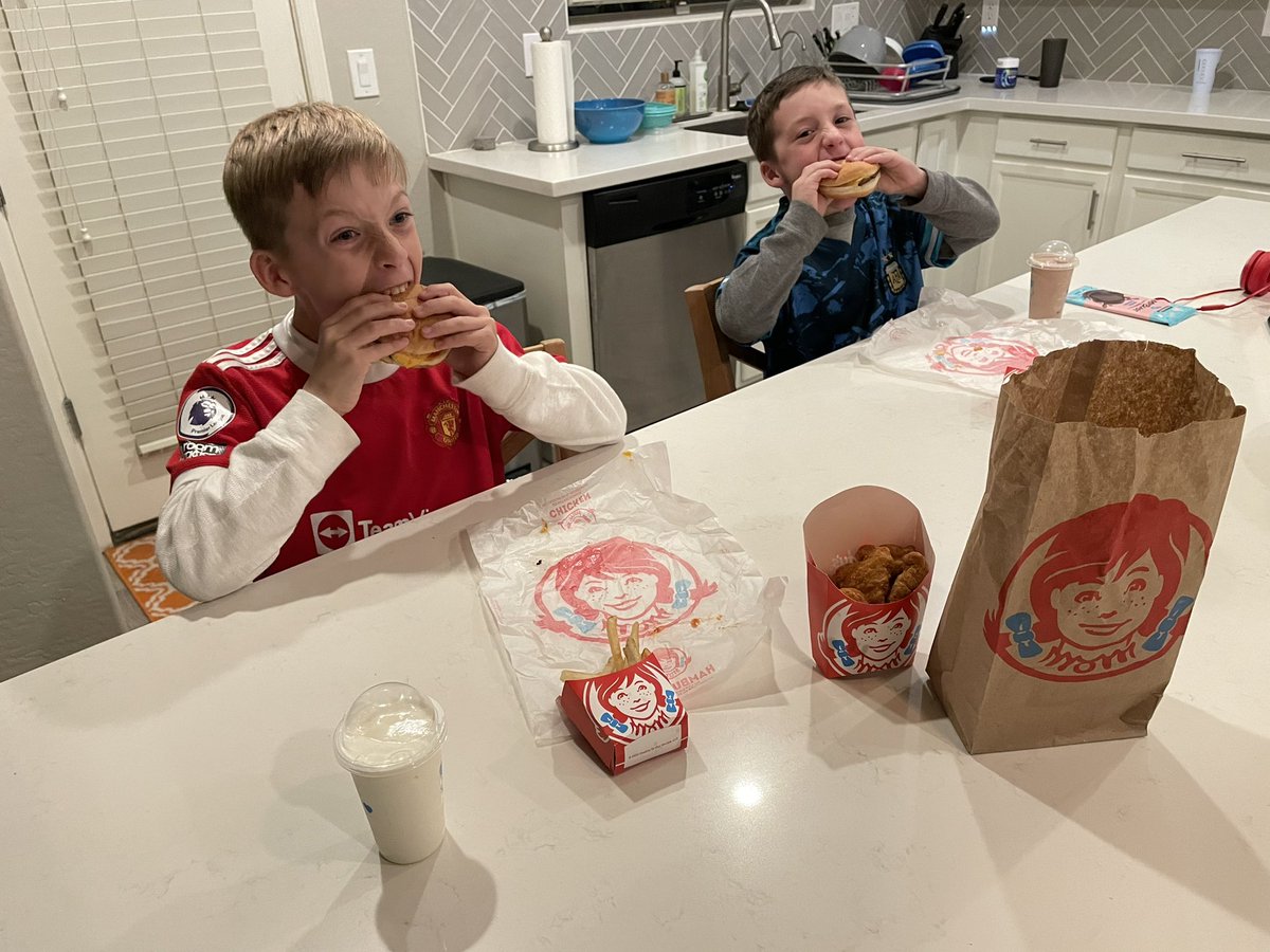 After soccer eats you can’t beat <a href="/Wendys/">Wendy’s</a> #ad