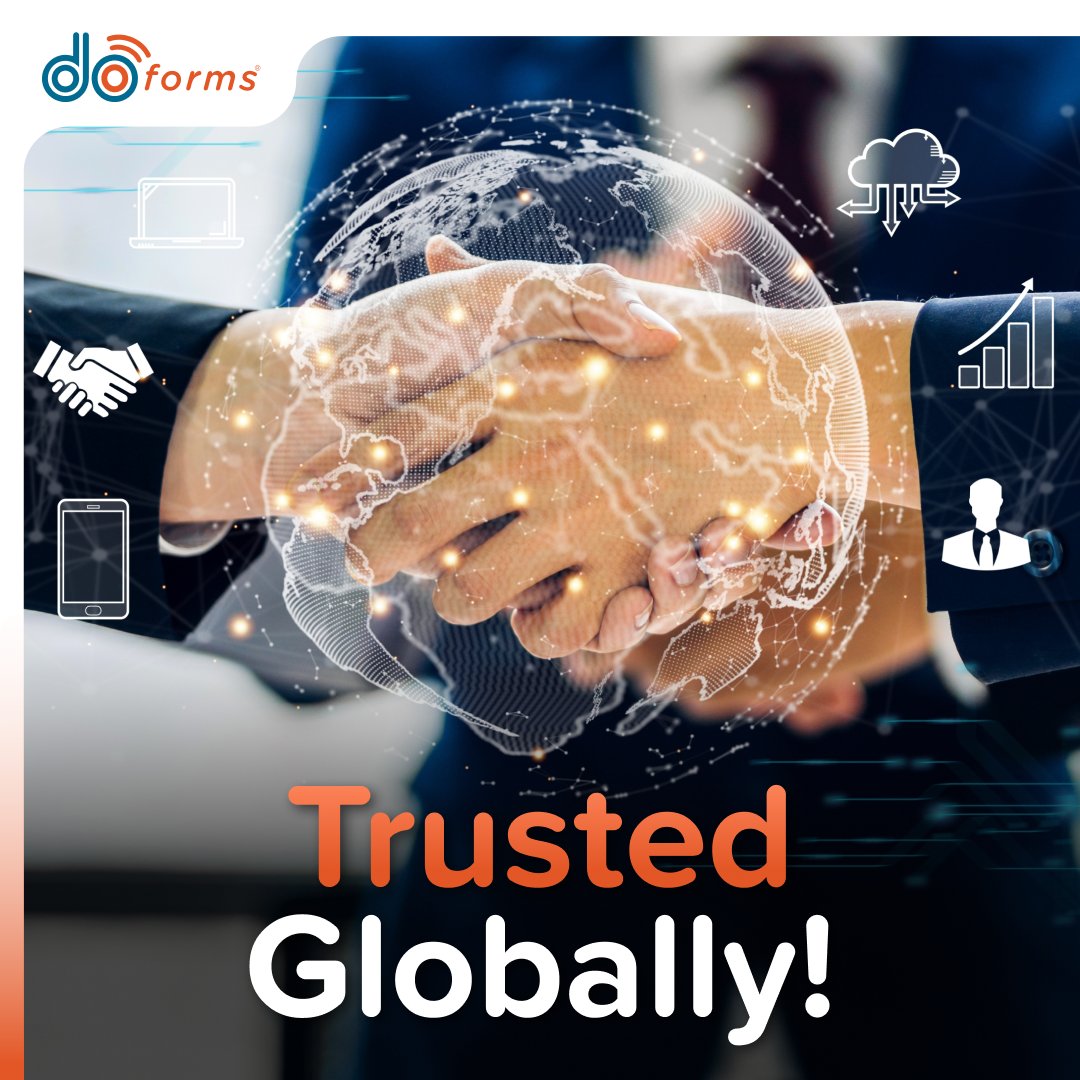 doForms's tweet image. We&apos;re trusted across the globe, and offer tailored solutions to meet unique business needs.

Elevate your efficiency today and explore what our forms can do for you: doforms.com/customers/ente…

#TailoredSolutions #SeamlessIntegration #RobustDataSecurity #ElevateEfficiency #doForms