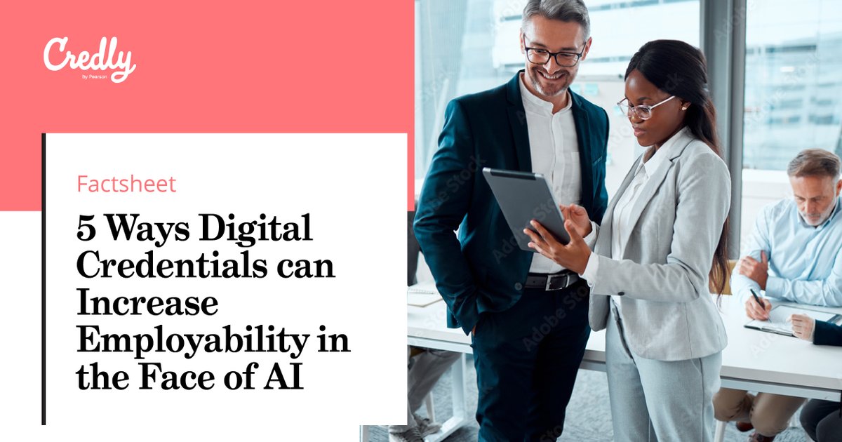 We’ve explore how digital credentials can help you stay competitive in the changing job marketing by providing credible evidence that validates your skills, experience, and dedication: hubs.ly/Q022qyvp0 #digitalcredentials #employability #upskilling