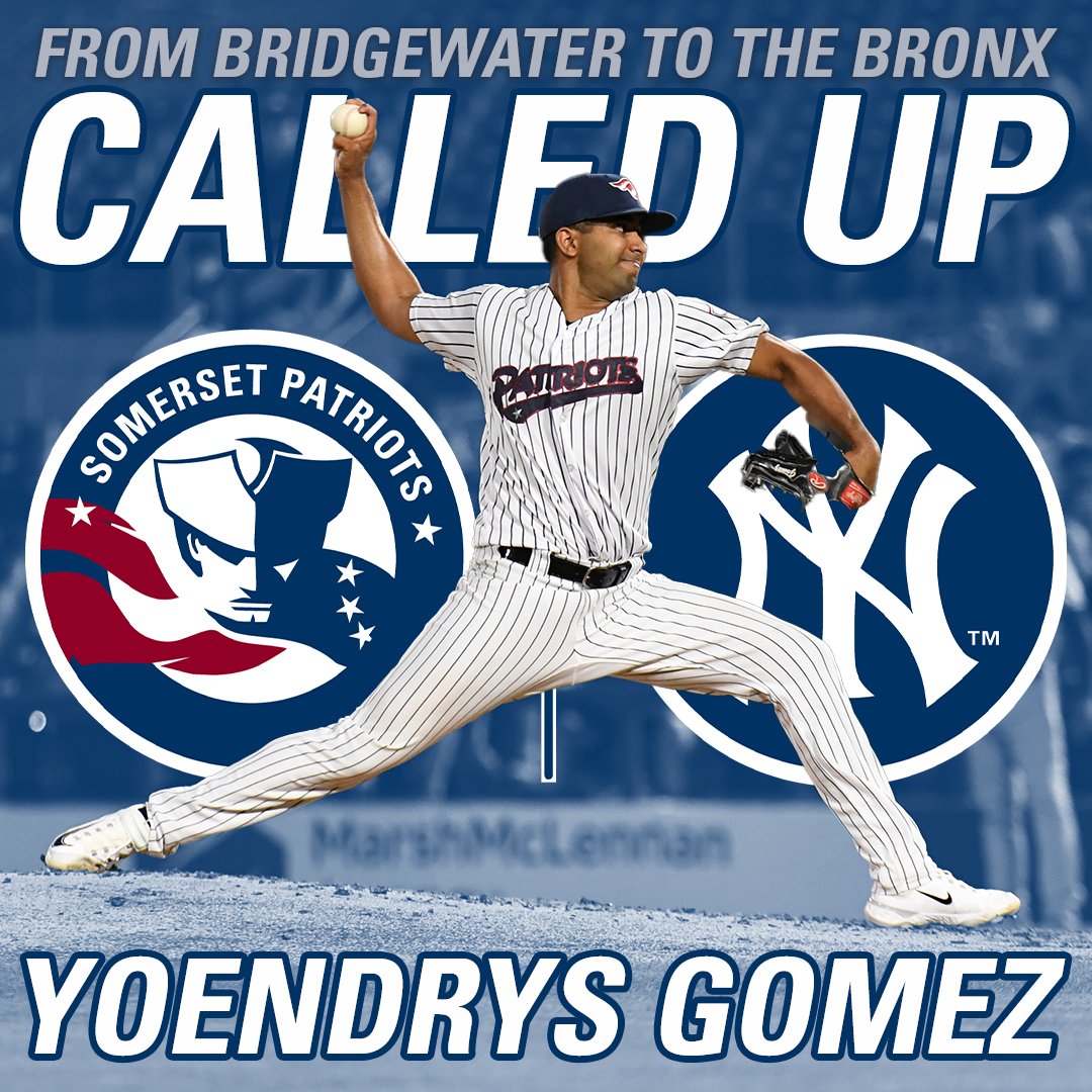 YOGO TO THE SHOW | Congratulations to Yoendrys Gomez on being called up to the <a href="/Yankees/">New York Yankees</a>!⏫