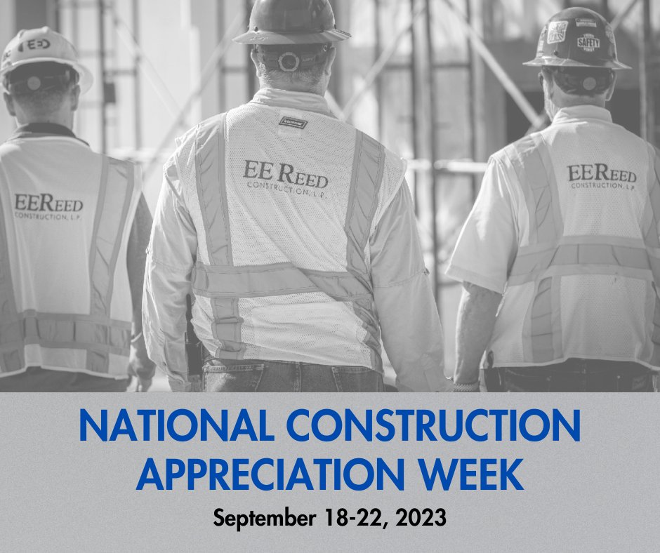 Happy National Construction Appreciation Week! Thank you to our employees for their continued commitment to excellence. Your contributions to our team and the industry are immeasurable. #commercialconstruction #generalcontractor