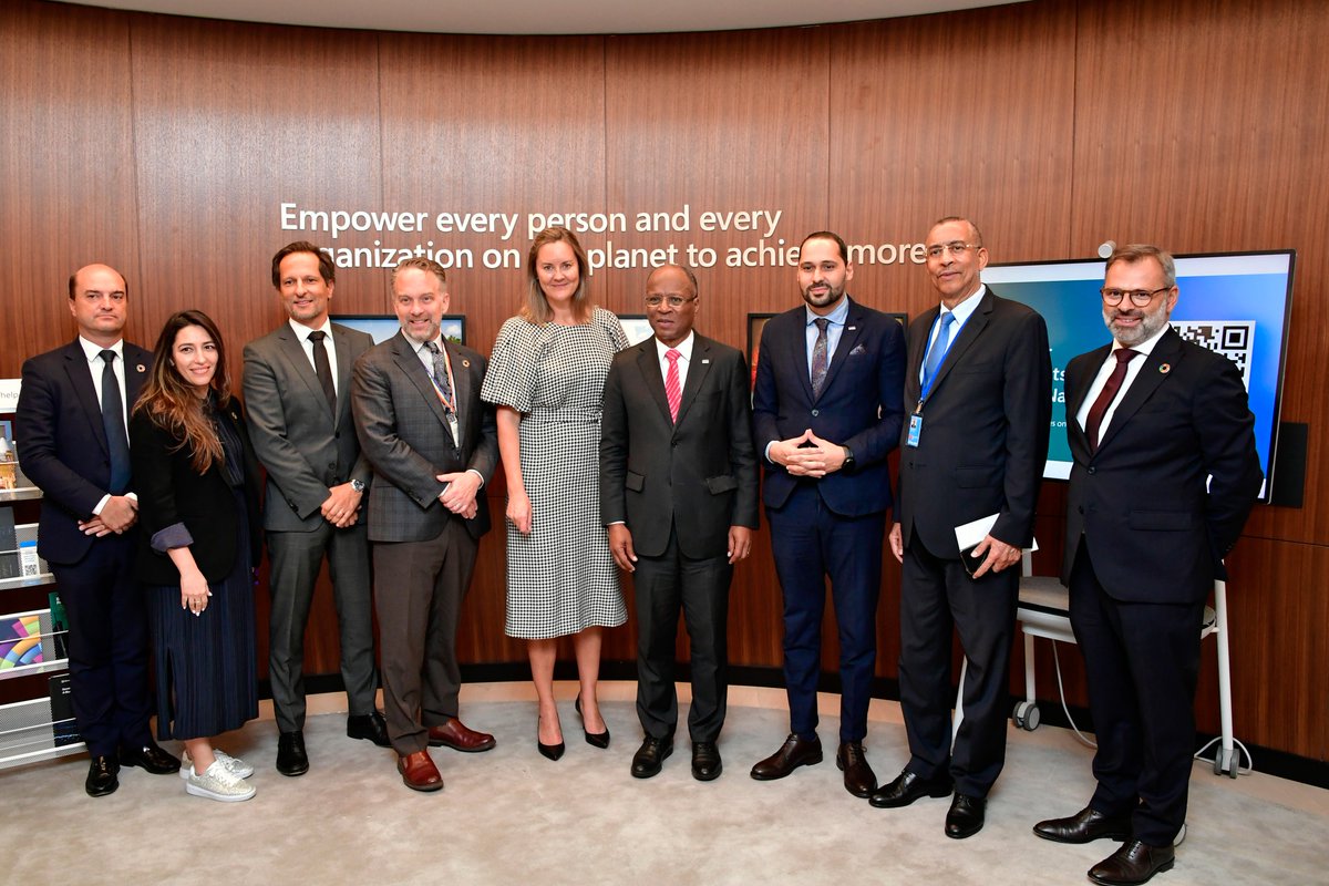 🌟 Exciting News! 🌟
Thrilled to announce a groundbreaking partnership between <a href="/Microsoft/">Microsoft</a> and Cabo Verde🇨🇻! We have the honor of being the first country to be a part of Microsoft's new Digital Development  Program .#Microsoft #CaboVerde #Digital #capeverde #tech #Africa #SDG #UN
