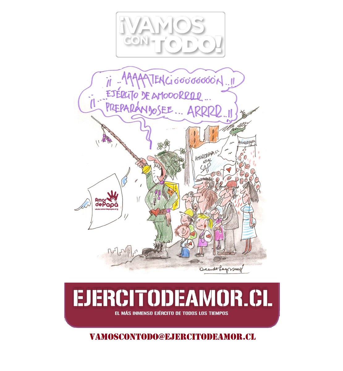 AmordePapa's tweet photo. YA SE INSCRIBIÓ EN NUESTRO #ejércitodeamor ?

Le recordamos:
CAPACITACIÓN ESPECIALIZADA/PERSONALIZADA ONLINE en #LEYAMORDEPAPÁ
DEFIENDA SUS DERECHOS AL LADO DE QUIENES LA HICIERON REALIDAD

INFÓRMESE/INSCRÍBASE escribiendo: reservas@leyamordepapa.cl
Visite https://t.co/JvIp16yrbP https://t.co/XxqdeMsslG