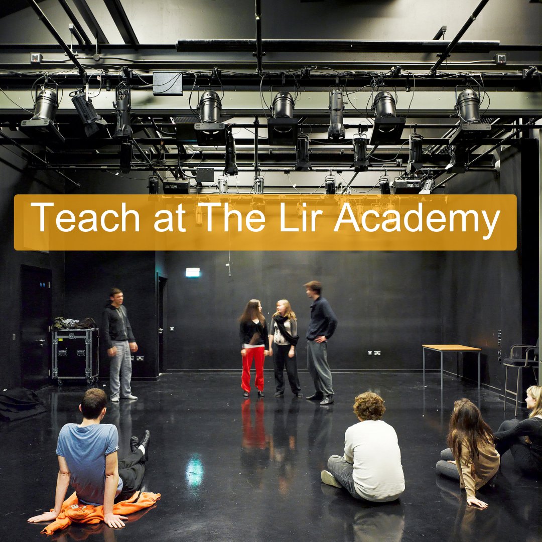 The Lir Academy (@theliracademy) on Twitter photo Due to the success of the short course programme at The Lir Academy, we are looking for artists, teachers and theatrical practitioners who would like to work with us
Please send a cover letter outlining your interest and CV to Roger Evan via shortcourses@thelir.ie Due to the success of the short course programme at The Lir Academy, we are looking for artists, teachers and theatrical practitioners who would like to work with us
Please send a cover letter outlining your interest and CV to Roger Evan via shortcourses@thelir.ie