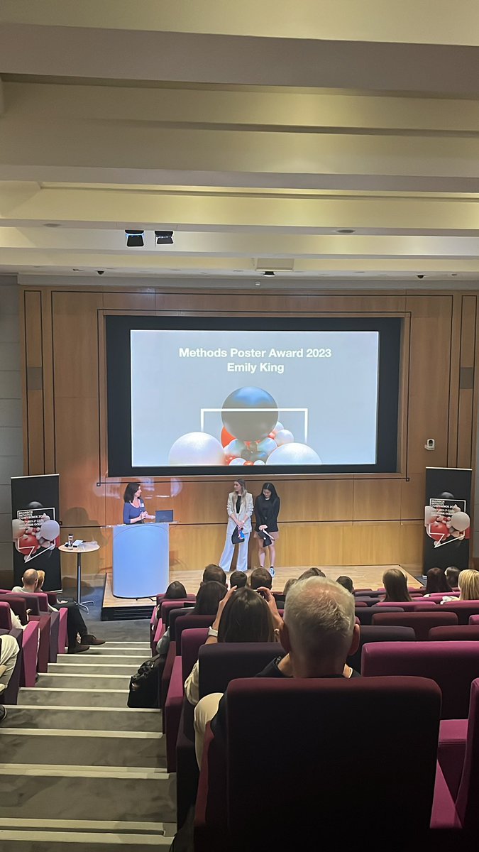 Congratulations to both Rebecca Ong and Emily King for winning the Methods Poster Award 2023! #BBIconf2023 #BBI2023