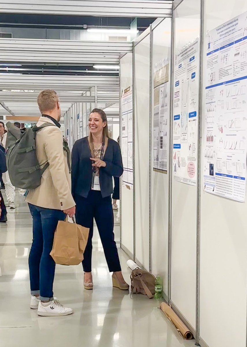 Today at #CICON23 #Milan:

Melanie Märklin <a href="/MMaerklin/">Melly M</a> presented data on the somewhat unexpected role of NFAT1 and NFAT2 in NK cell tumor immunosurveillance.